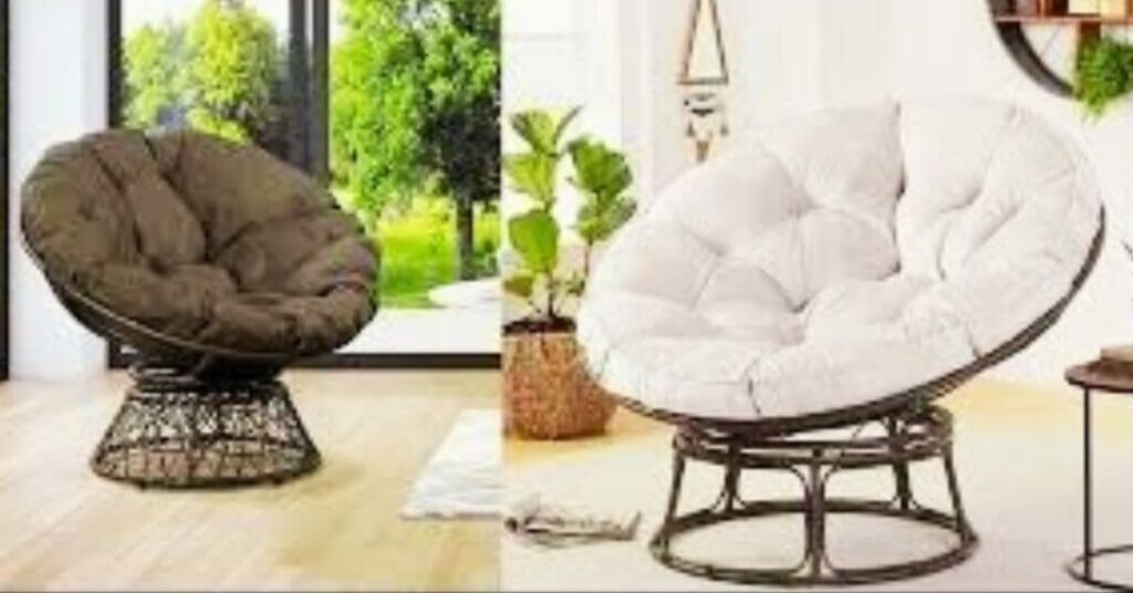 WHAT ARE THE BIG CIRCLE CHAIRS CALLED