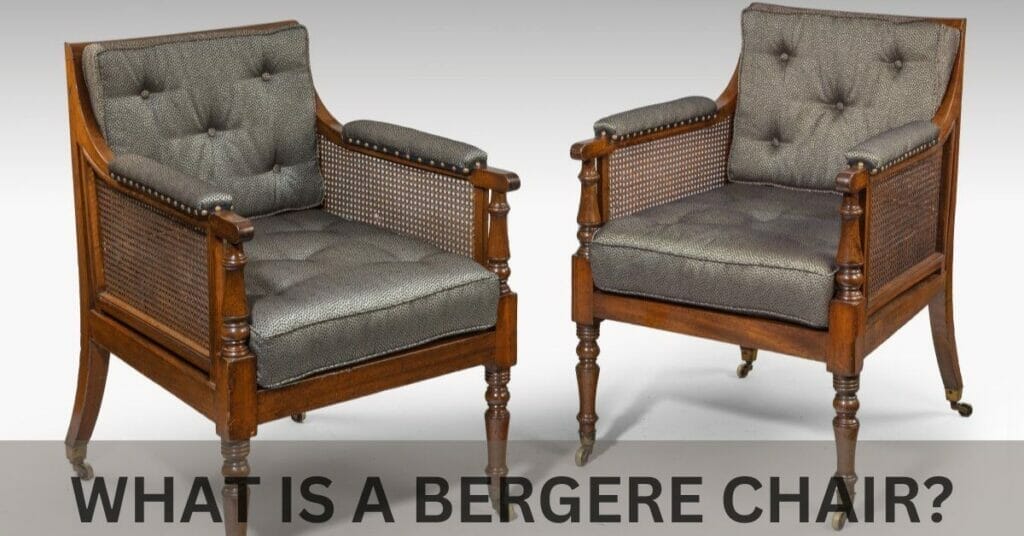 what is a bergere chair?
